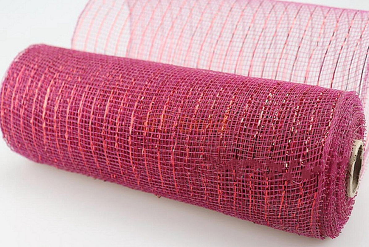 Deco Mesh Rolls 15Cm X 10Yd Roll - 14 Colours Available for Wreaths Swags Bows