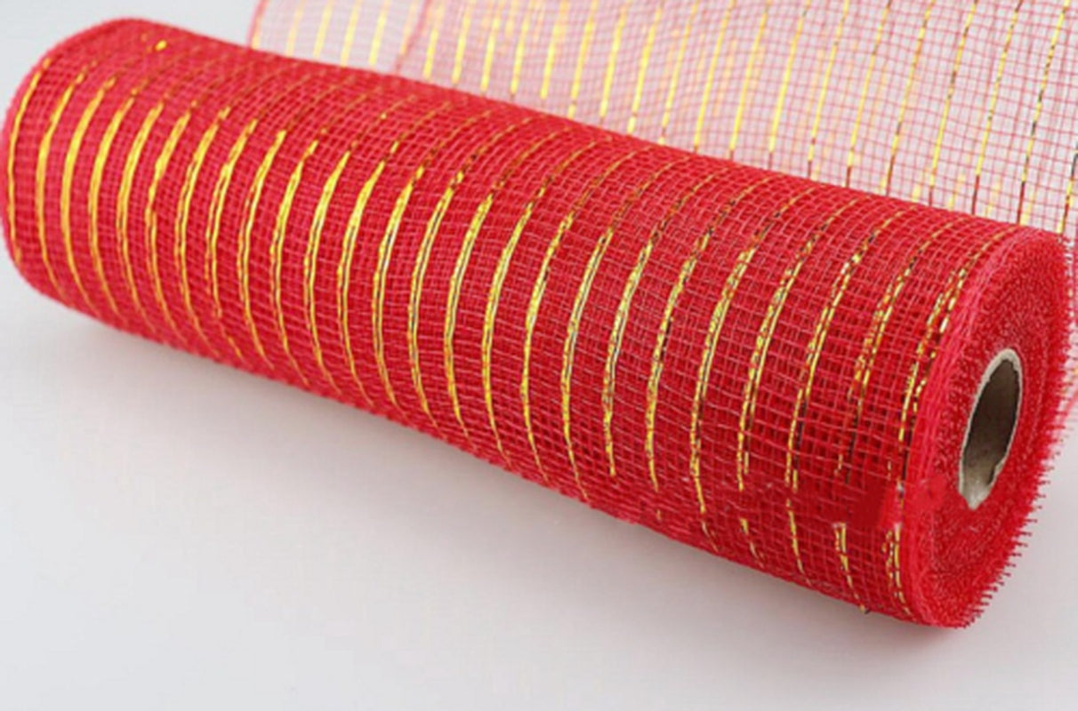 Deco Mesh Rolls 15Cm X 10Yd Roll - 14 Colours Available for Wreaths Swags Bows